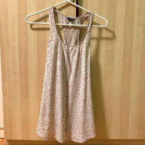 Club Monaco silk racer back tank top XS